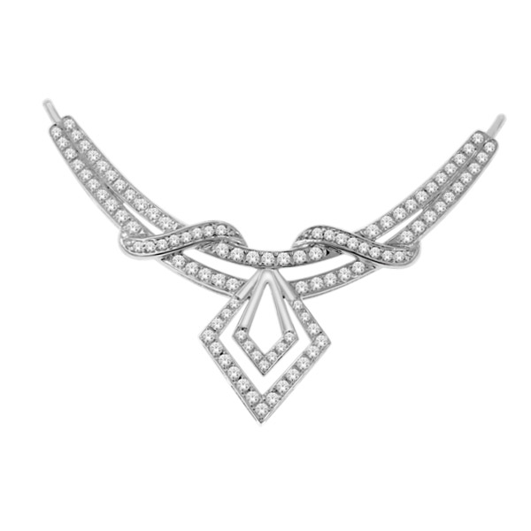 Manufacturers Exporters and Wholesale Suppliers of Diamond Necklace Mumbai Maharashtra